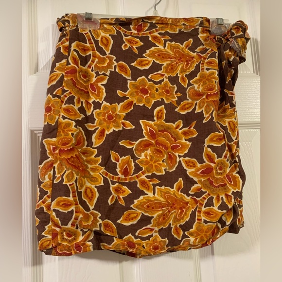 Vintage A Line Anne Klein Sarong Skirt - Picture 1 of 3